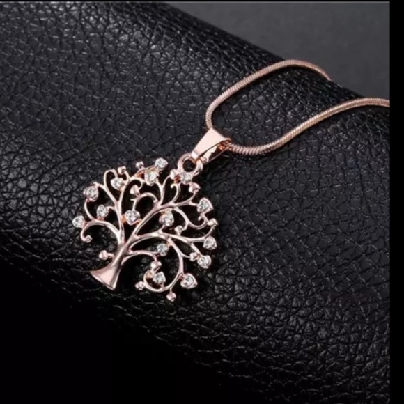 🌹ROSE GOLD TREE OF LIFE NECKLACE🌹 - Picture 4 of 4